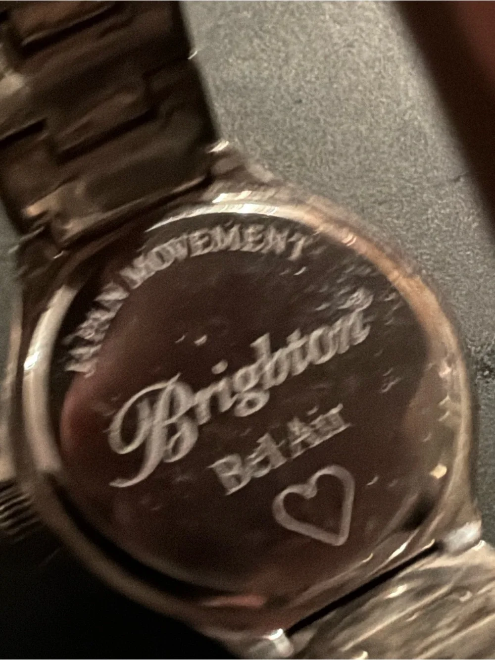 Brighton Two-Tone Silver and Gold Bracelet Watch